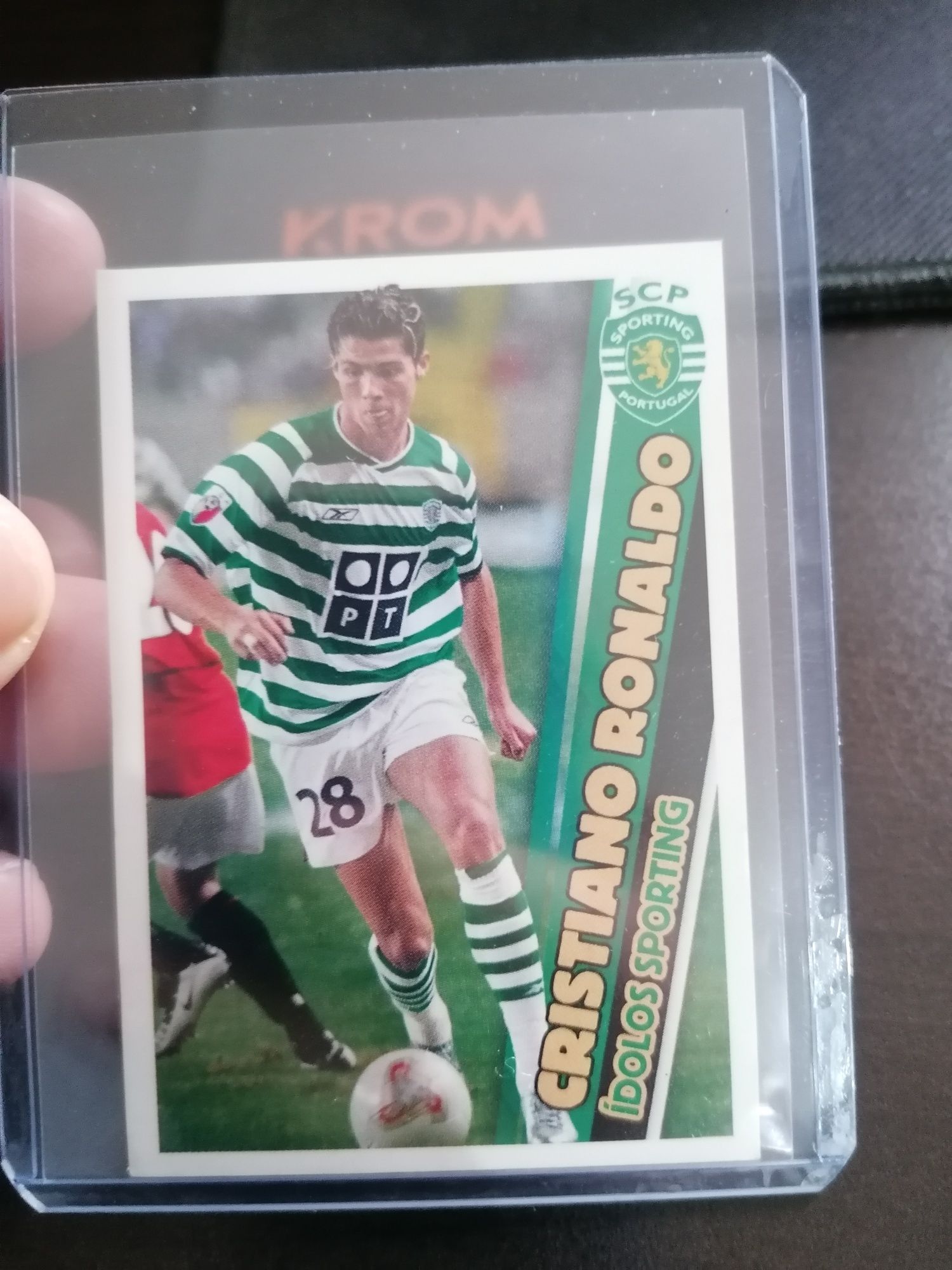 Cristiano Ronaldo Sporting panini