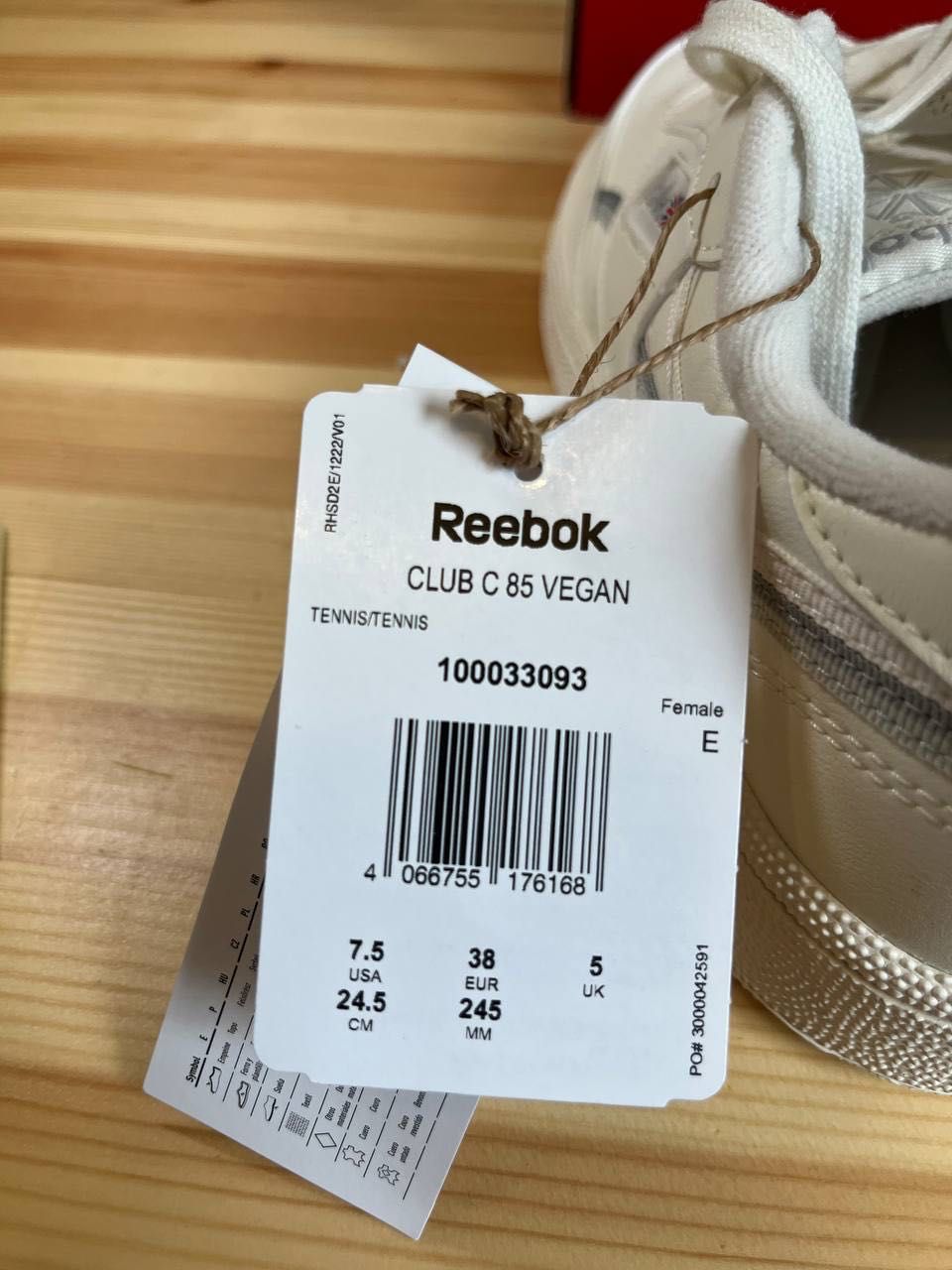 Reebok Club C 85 Vegan, унісекс