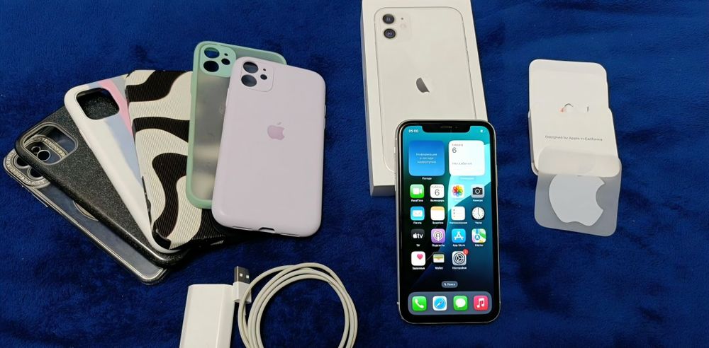 Айфон 11 128гб полный комплект