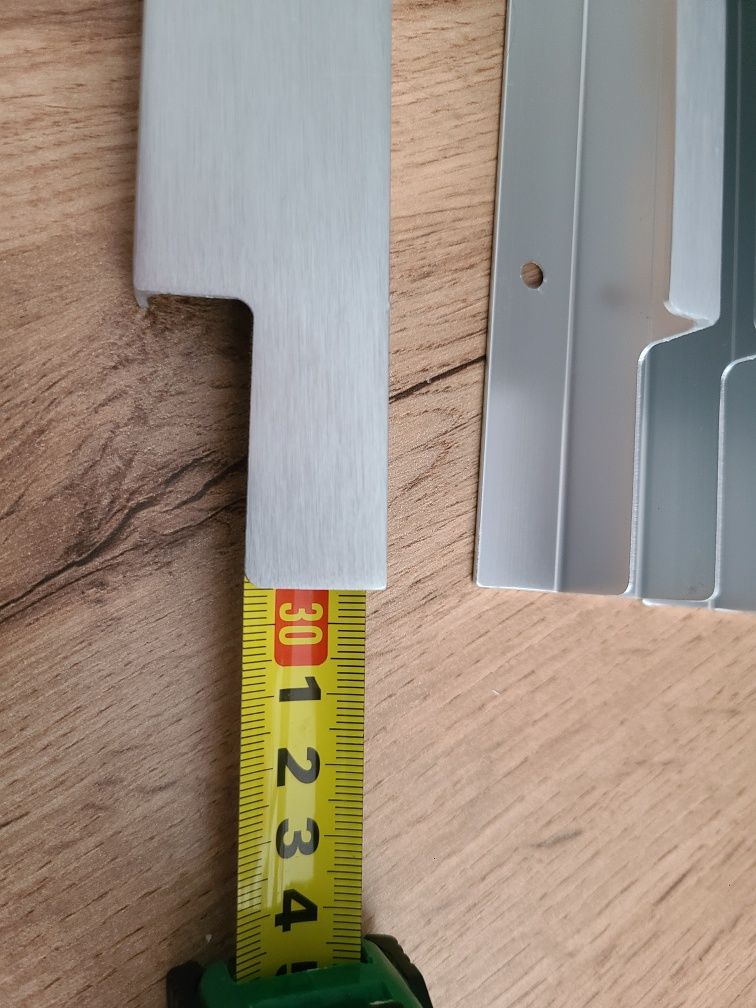 9 x uchwyt do szafek ikea inox
