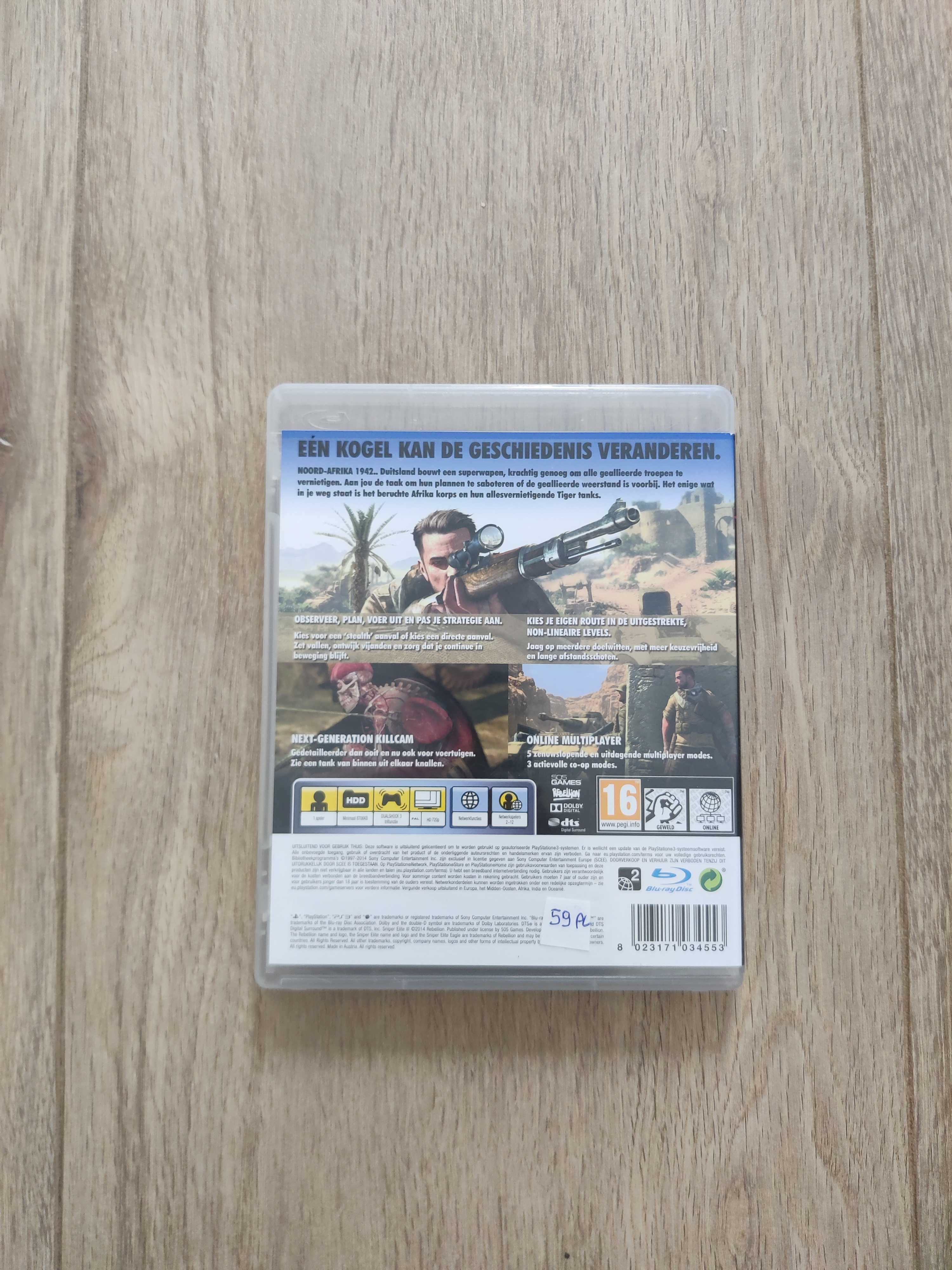 Gra Ps3 / Ps3 - Sniper Elite III ( język PL )