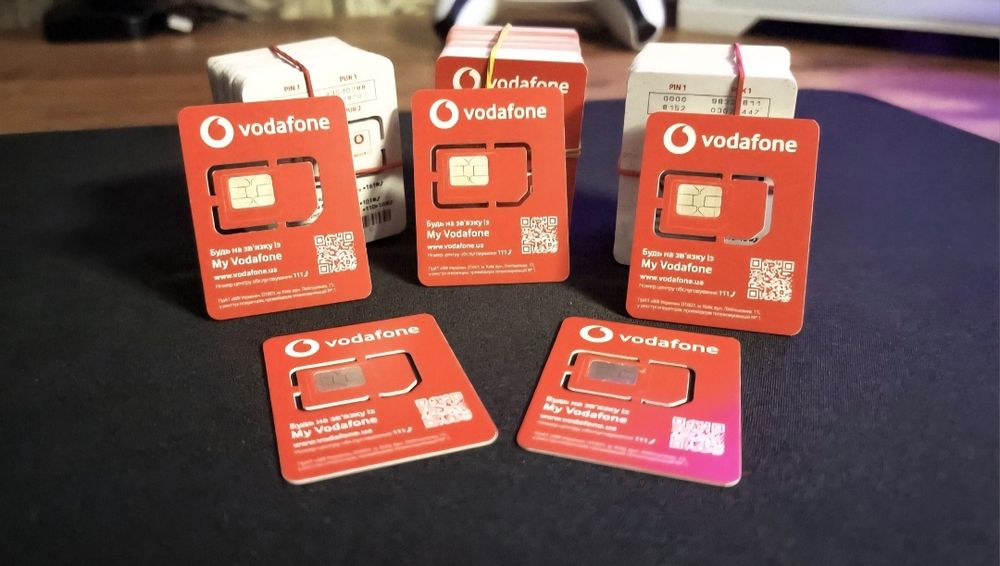 Стартовый пакет водафон Vodafone принимает смс