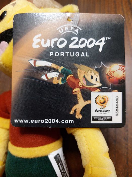 Kinas, Mascote Euro 2004 (Peluche c/ ventosa)