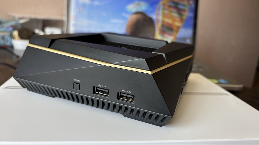Тридіапазонний ігровий маршрутизатор роутер ASUS RT-AX92U
