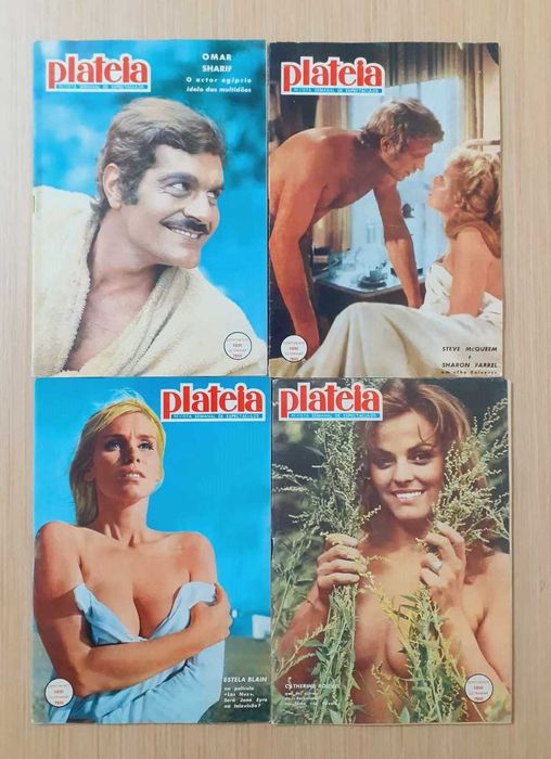 Revistas Plateia de 1972 a 1973 (Lote 7)