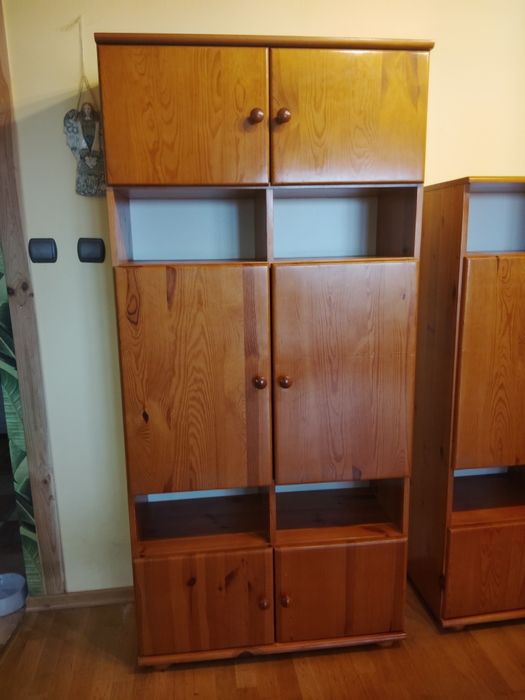 Meble sosnowe, szafka, komoda, regał drewniany