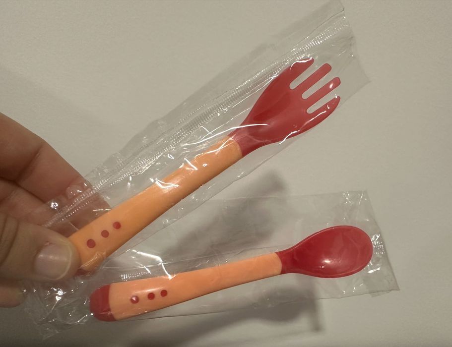 Colher + Garfo Termosensíveis Novos