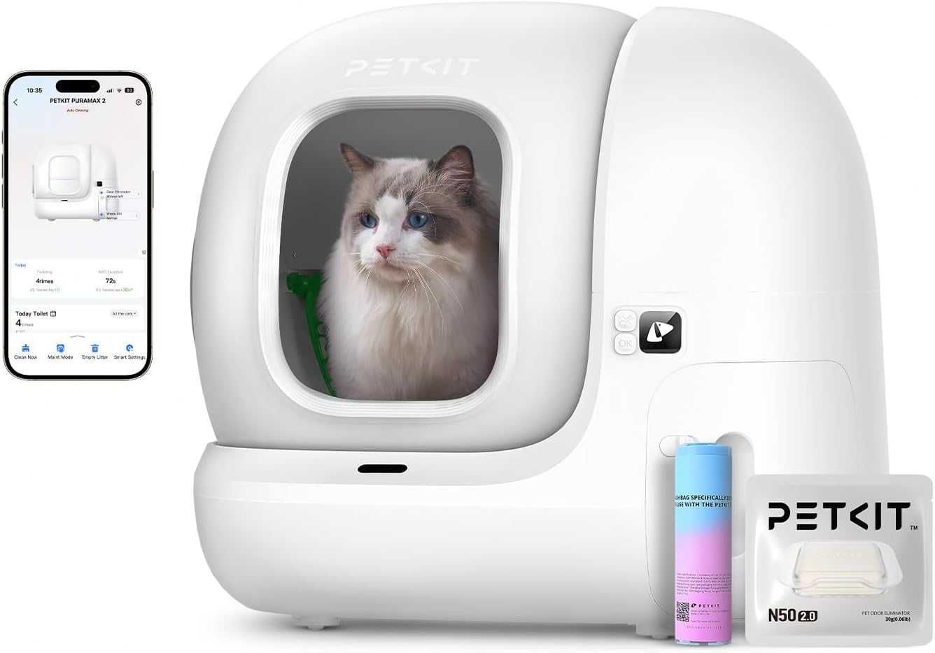 PETKIT Pura Max Samoczyszcząca Kuweta dla Kota WERSJA Basic