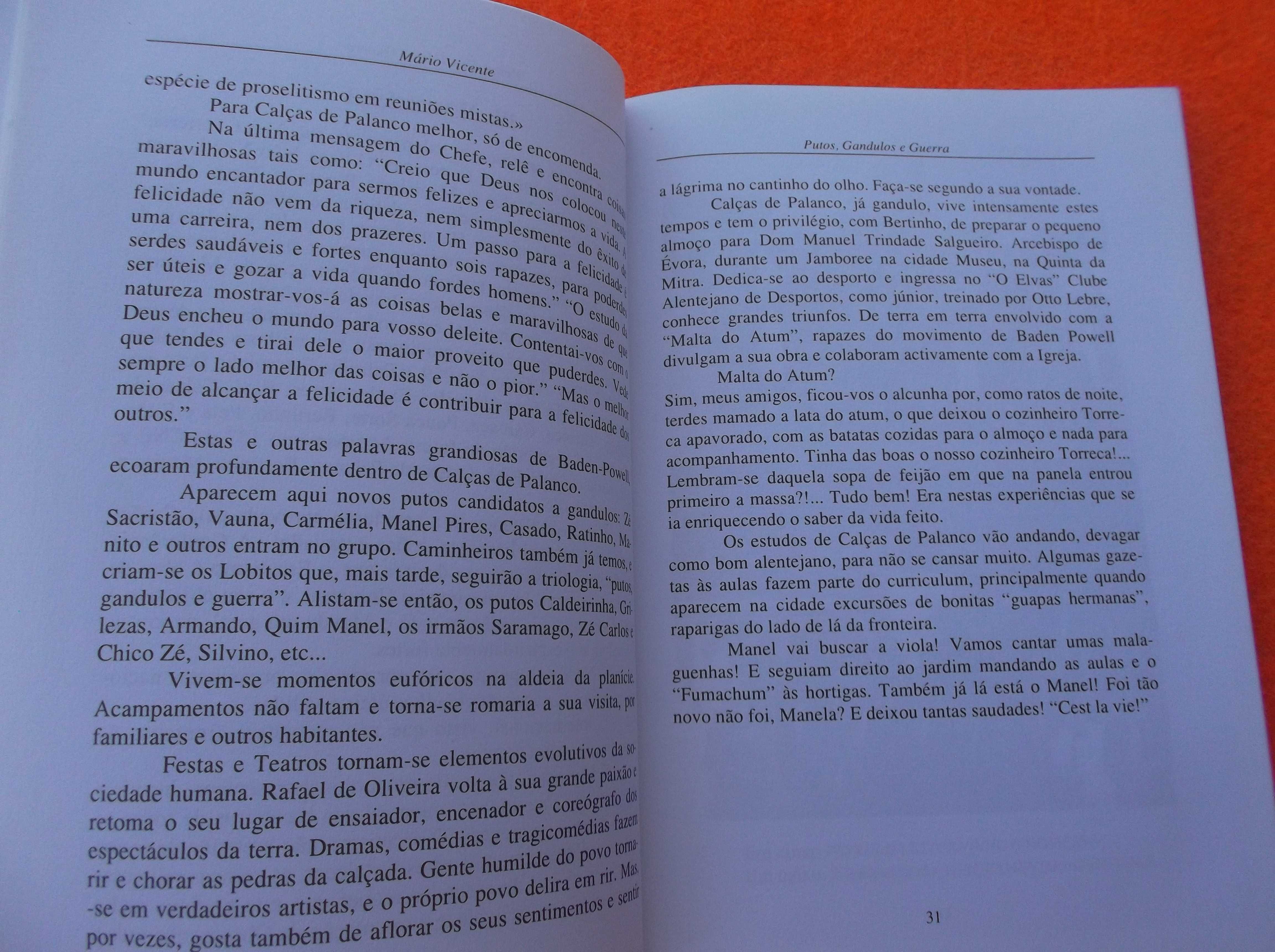 Putos, Gandulos e Guerra - Mário Vicente