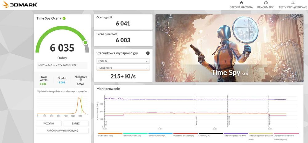 Komputer Gamingowy Ryzen 5 2600 GTX 1660 SUPER 16GB RAM **DOWÓZ**