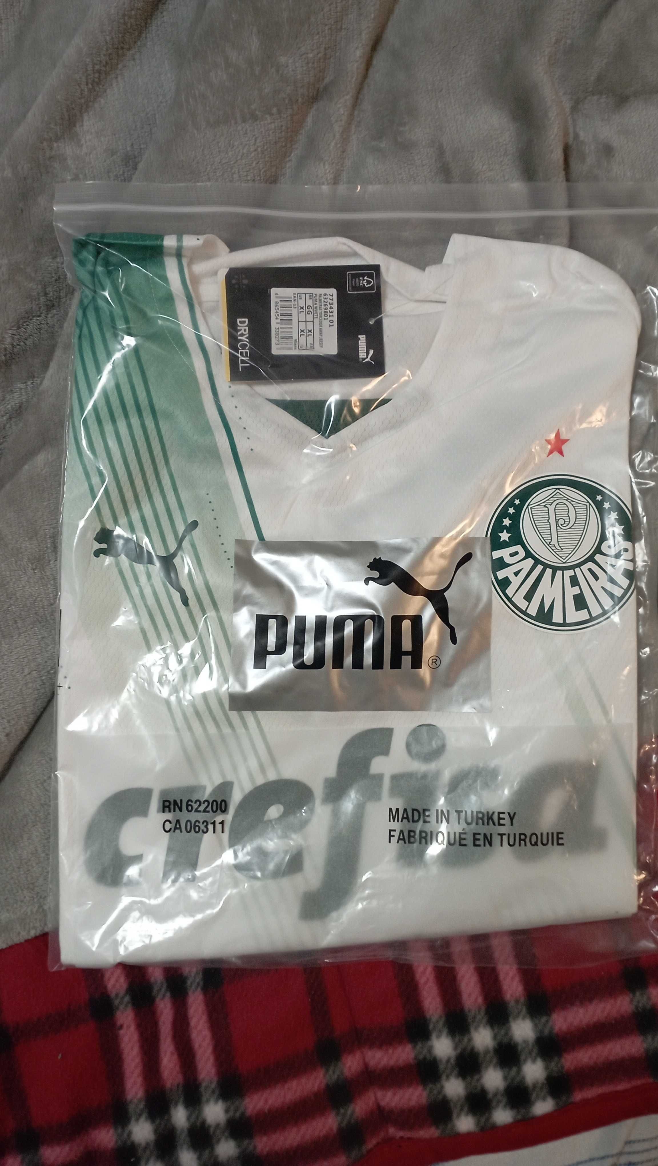 Camisola Palmeiras branca Puma XL