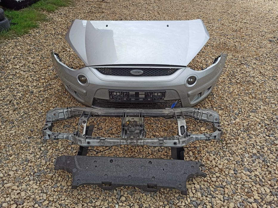 Zderzak Maska Kpl Pas Ford S MAX MK1 06-12.r Kol 58 Srebrny