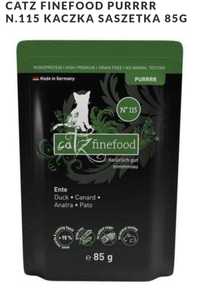 Catz fine food purrr kaczka saszetka 85g 20sztuk