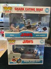 Funko jaws shark biting Quint 760 shark eating boat 1145