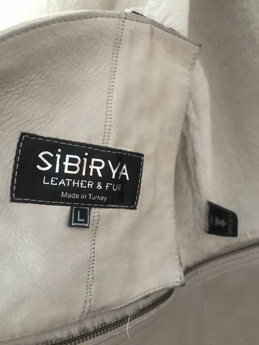 Дублянка з натуральної шкіри овчина - цегейка