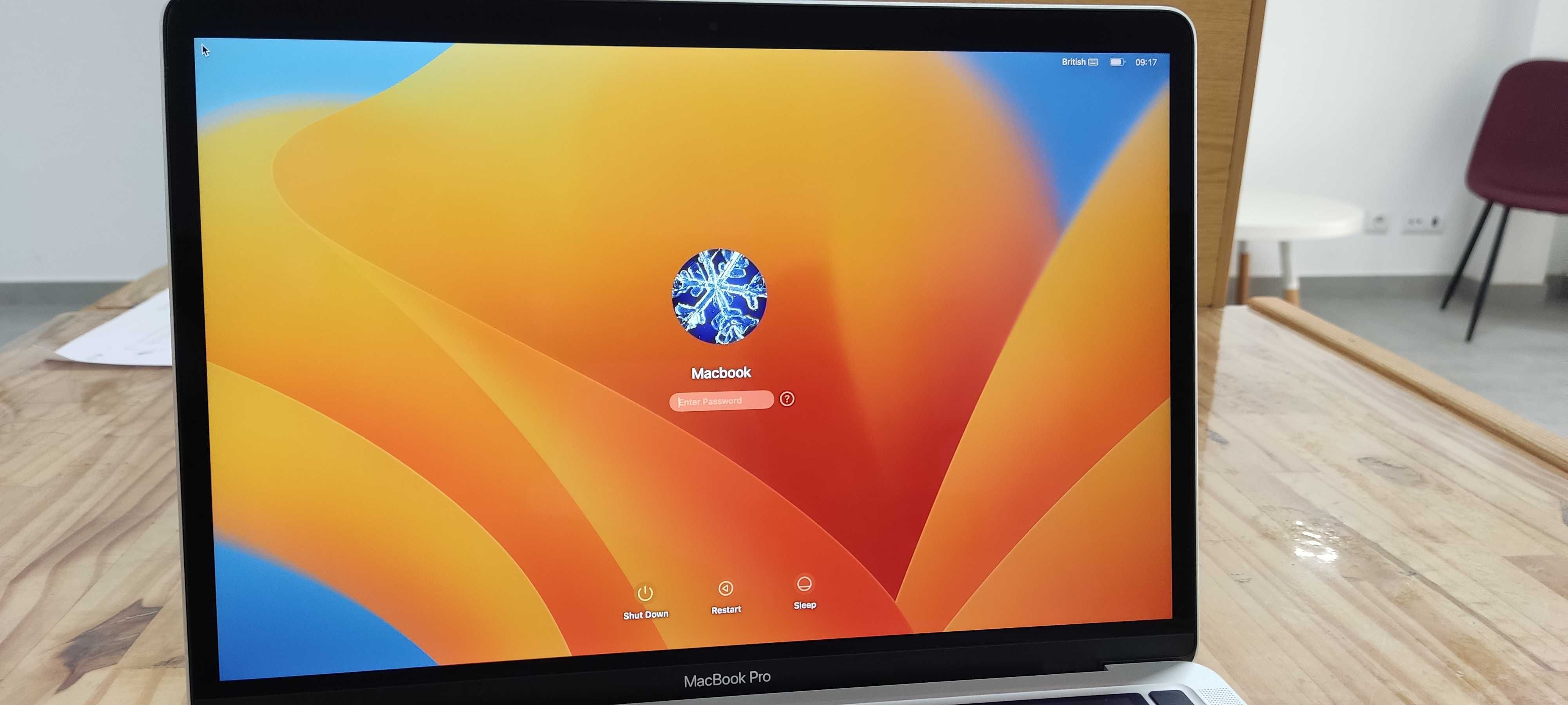 Macbook Pro A2338  M1, 256gb/8gb