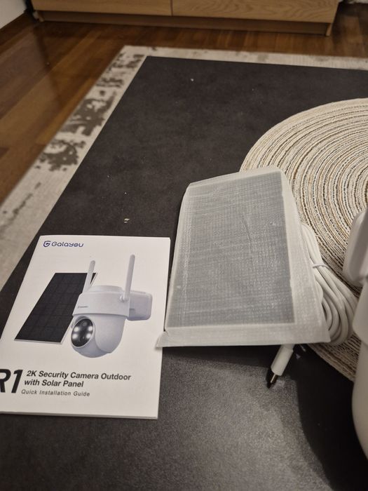 GALAYOU R1 Kamera do Monitoringu Zewnętrznego 2K z Zasilaniem Solarnym