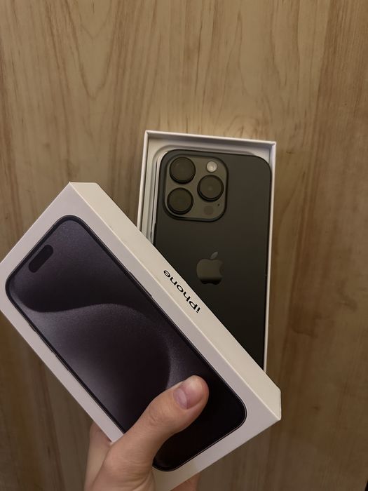 Iphone 15 Pro Black Titanium 128 gb