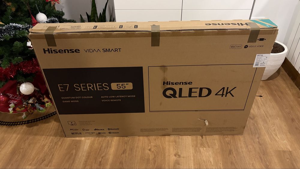 Hisense 4k Qled 55”