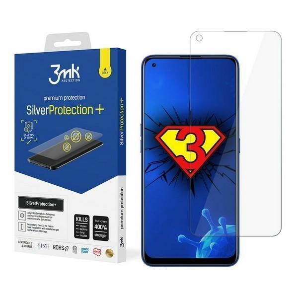 3Mk Silver Protect+ Realme 7 Pro - Antymikrobowa Folia na Mokro