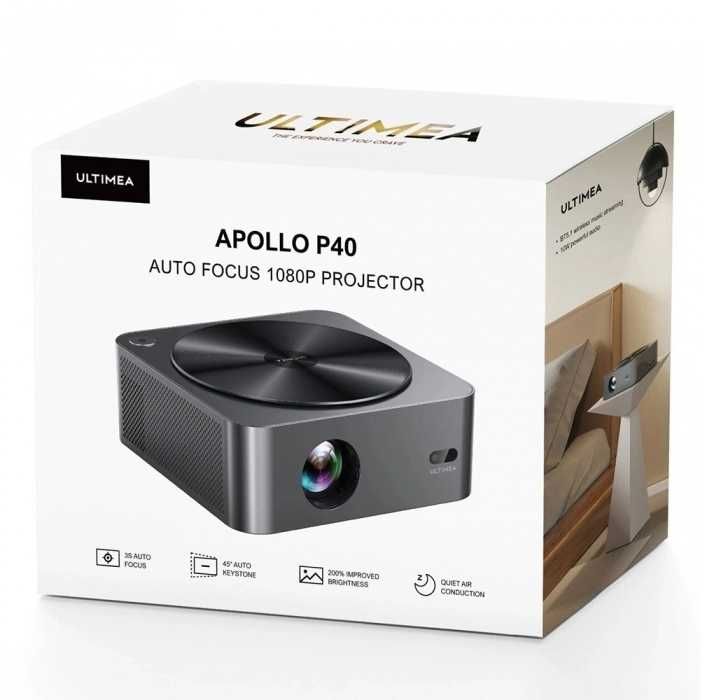 PROJEKTOR Ultimea Apollo P40 LCD 700 ANSI [FakturaVT][Certyf.]