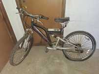 Bicicleta em mau estado