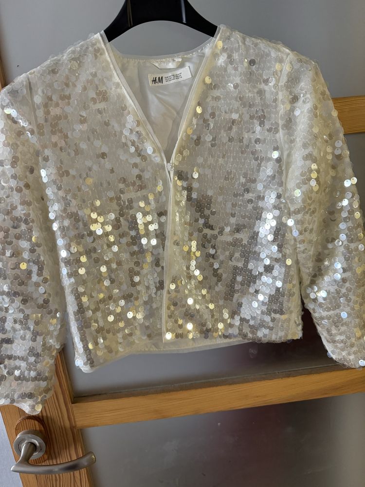 Кофточка з паєтками нарядна H&M