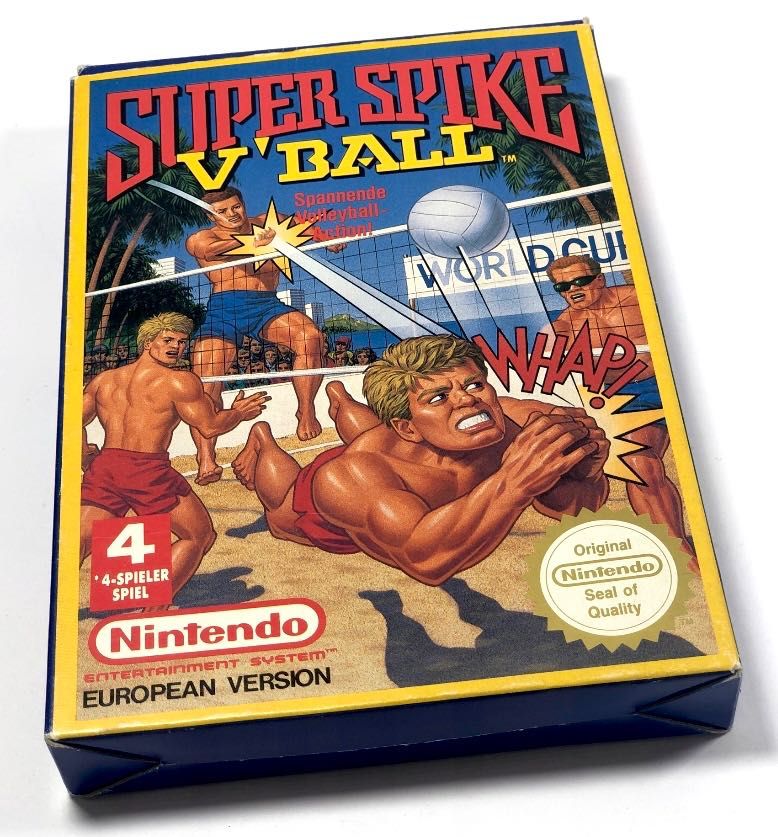 Super Spike V’ball Volleyball Nintendo Nes