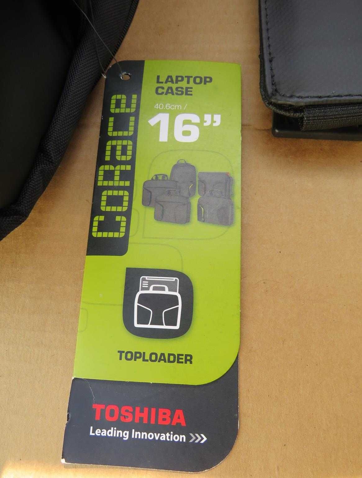 Mala para portátil até 16" (40,6cm) da Toshiba Modelo Corace. NOVO