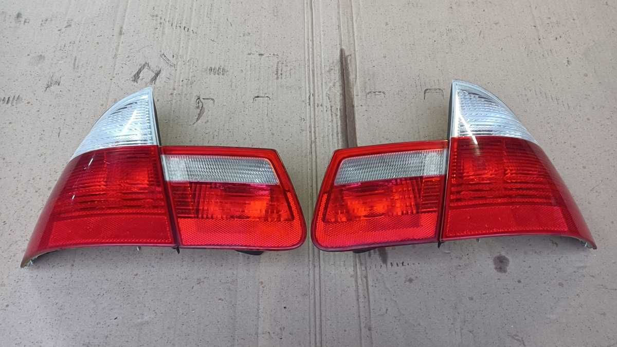 Lampy Tył Komplet Biały Kierunek BMW E46 Touring Kombi