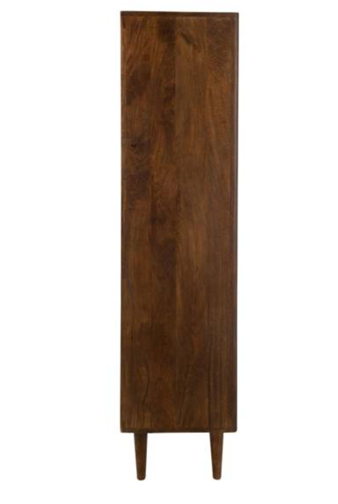 Witryna kredens z drewna mango vintage, wys. 162 cm