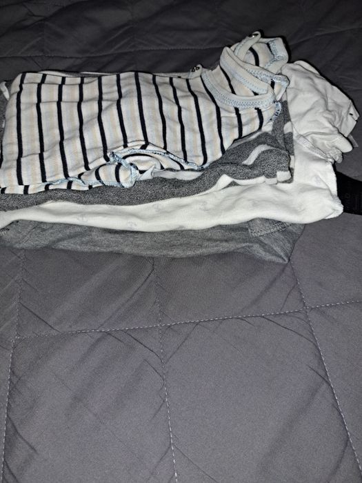 Body krótki i długi rękaw r.92 zestaw