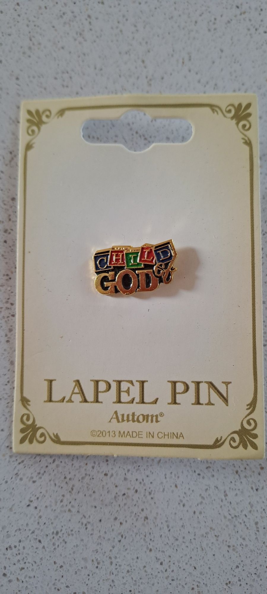 Pin novo ainda na embalagem