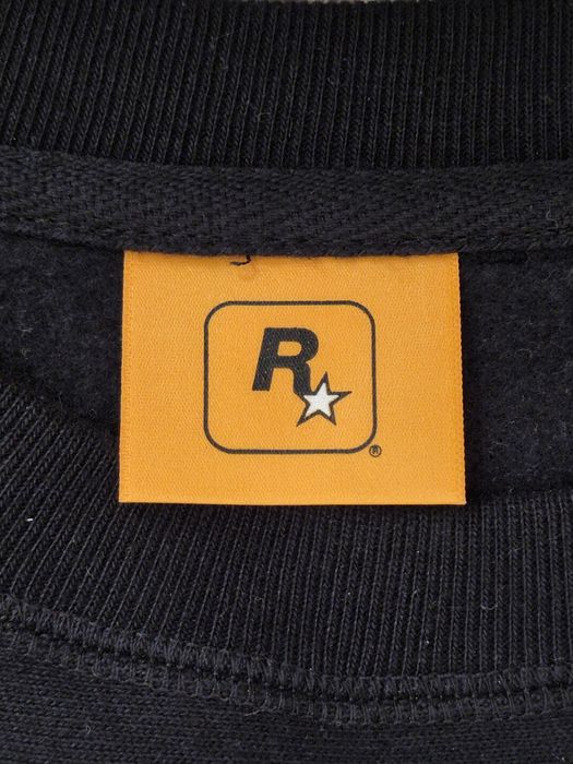 Oficjalna bluza Rockstar Games logo roz M