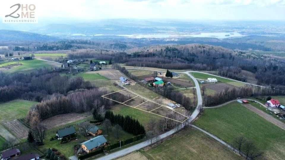 Działka bud uzbrojona pod dom (WZ) widok na Tatry obok Zalew Mokrzycki