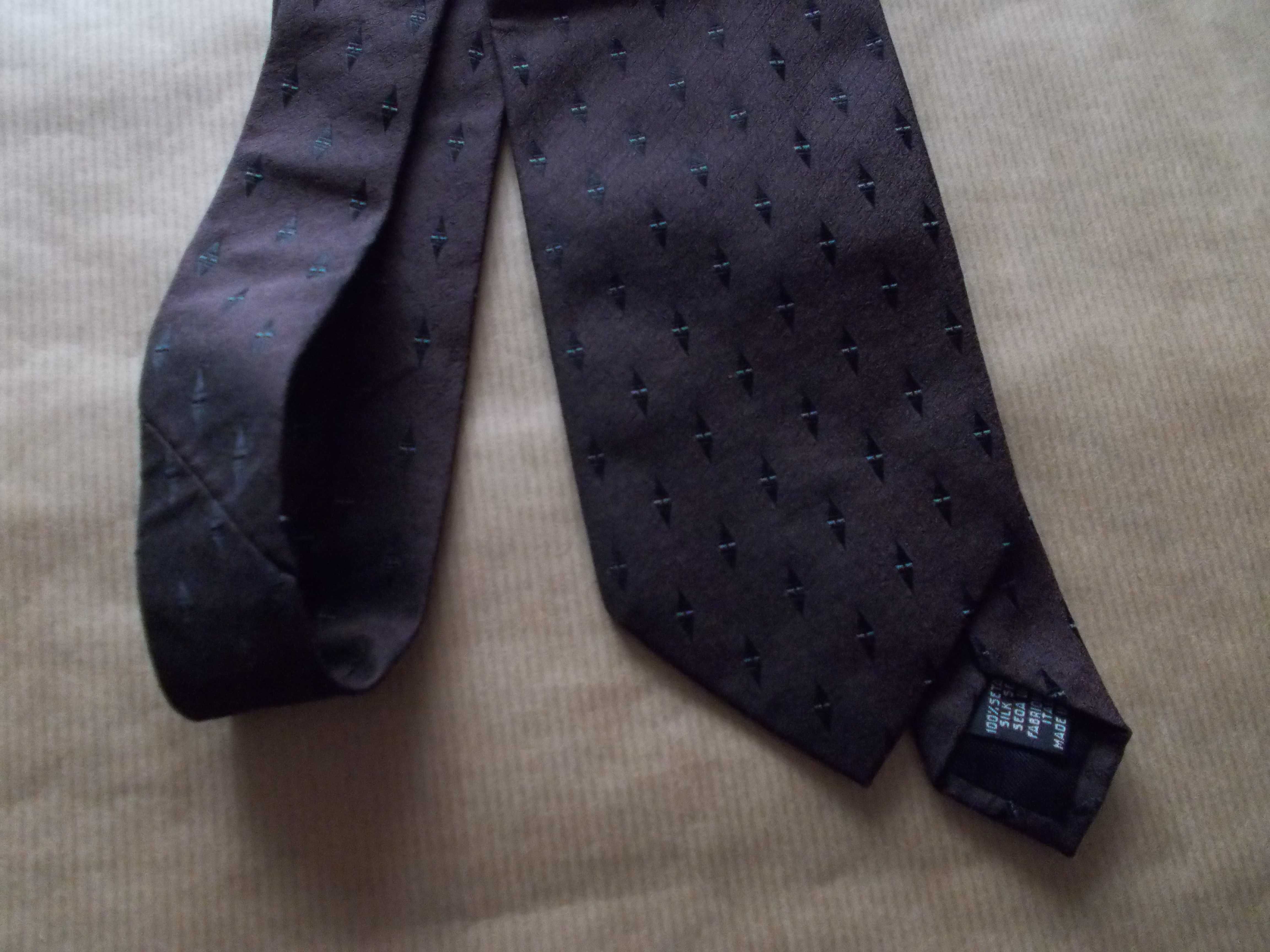 HUGO BOSS - Premium - Wieczorowy, Nowy Krawat Włoski Jedwab - Germany