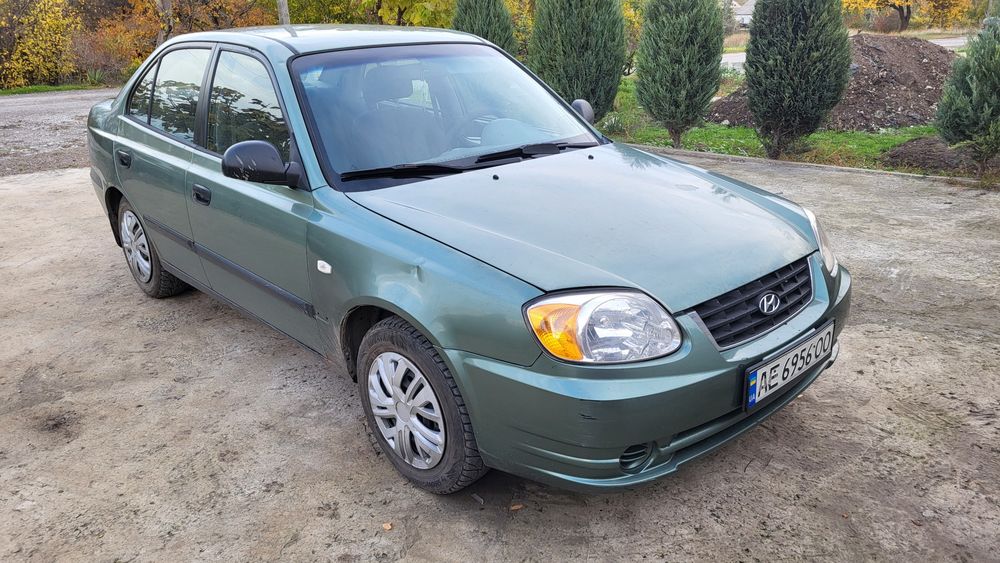 Hyundai accent 1.3л. 2003р.газ бенз