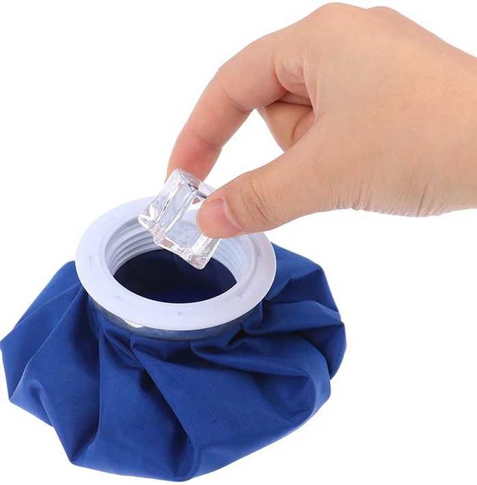 Worek na zimny lód kompres okład do schładzania na ból