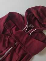 Bordowa bluza H&M