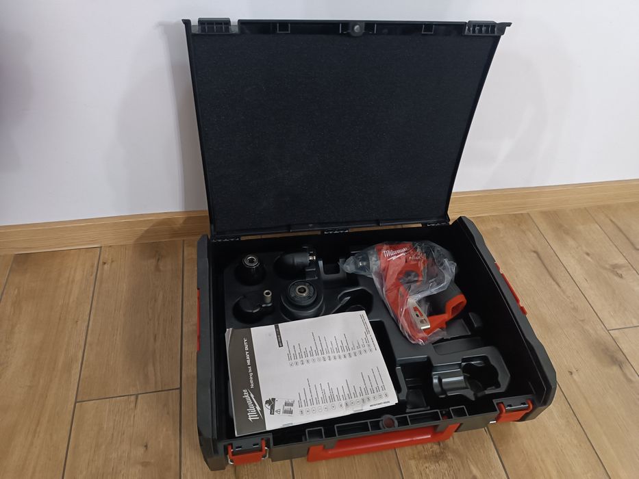 Milwaukee M12 FDDXKIT-0X Wiertarko wkrętarka 4 głowice wymienne FUEL