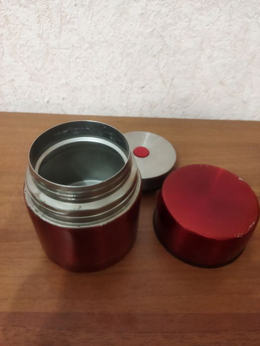 Термос для їжі помповий
