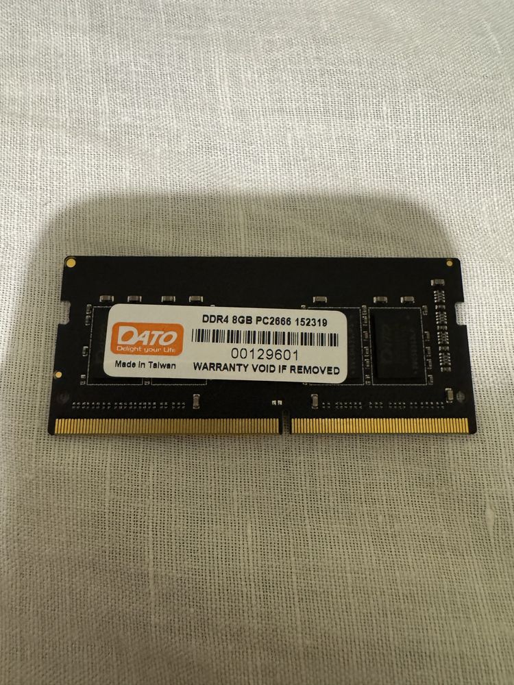 Оперативная память DATO ddr4 8gb 2666 sodimm