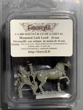 Fenryll: Mounted Lich Lord, CA008 - nowy blister