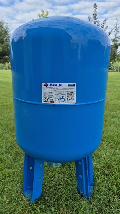 Zbiornik hydroforowy przeponowy 50L Aquasystem pionowy
Pojemność [L]
5