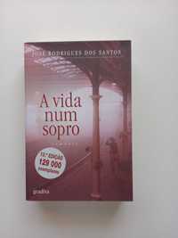 Livro A Vida Num Sopro, de José Rodrigues dos Santos