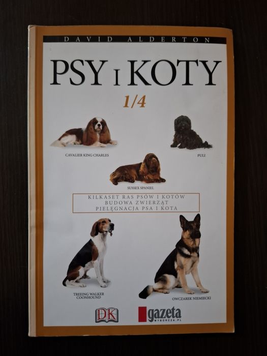 Psy i koty cz.1 David Alderton książka