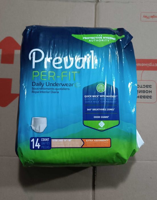 Труси-підгузки для дорослих (США). Розміри M, L, XL, 2XL..