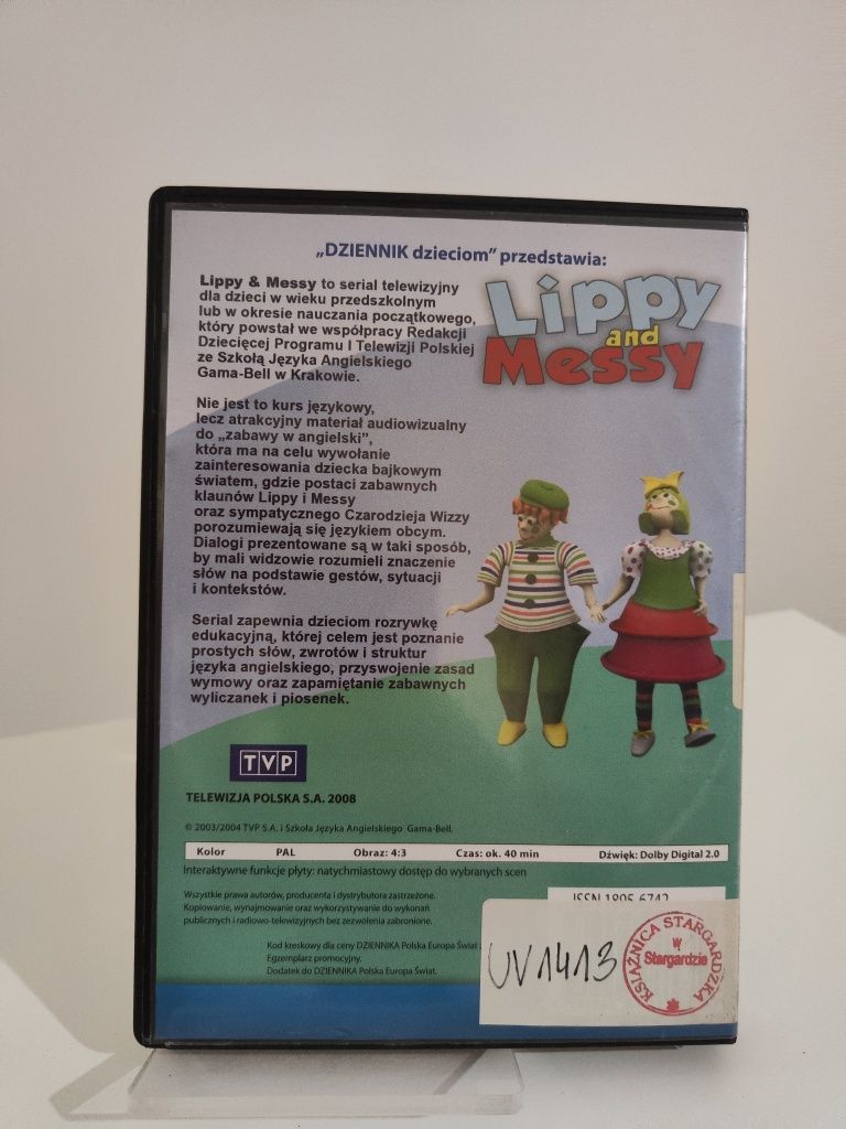 Lippy and Messy odcinki 11-20 - płyta DVD