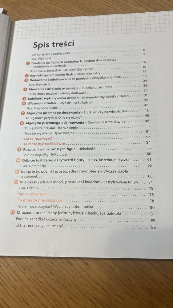 Podręcznik matematyka 2001 klasa 4