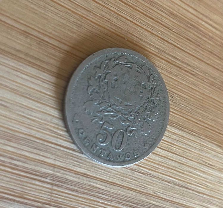 Moeda Portugal 50 Centavos 1931